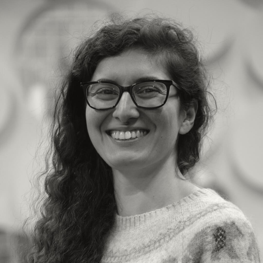 smiling head and shoulders picture of Rebecca Meilak, Feature Animator at DNEG Animation.