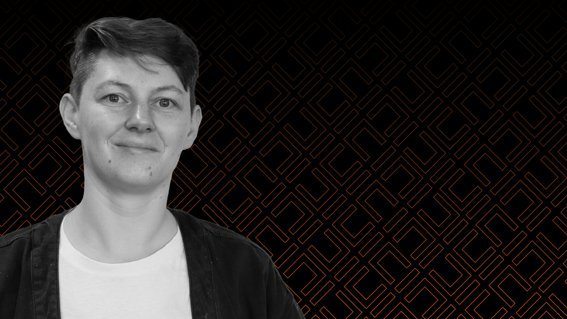 Greyscale headshot image of Animation Tutor Shane Woodson