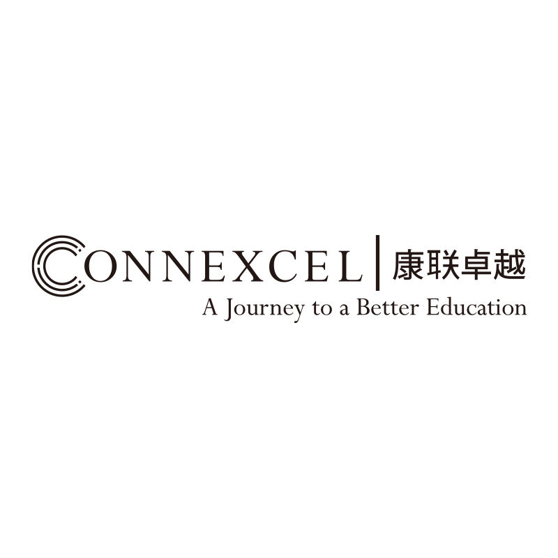Black and white logo for Connexcel